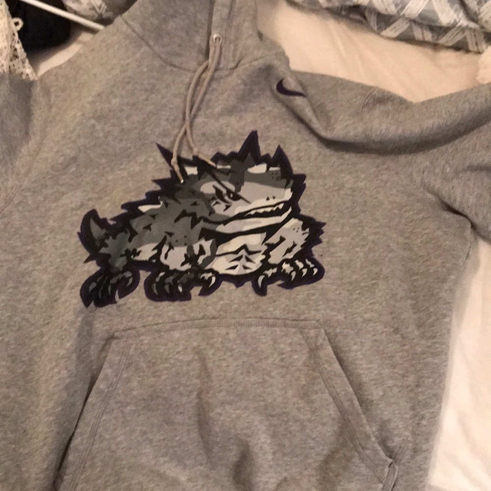 Grey hoodie